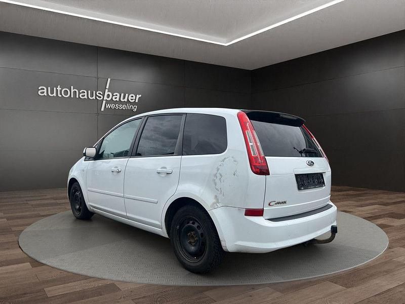 Gebraucht Ford C-MAX Style 109 PS (80 kW) 2009 Weiß Van / Kleinbus