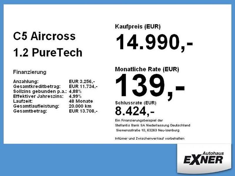 Gebraucht Citroën C5 Aircross Feel 131 PS (96 kW) 2023 Weiß SUV