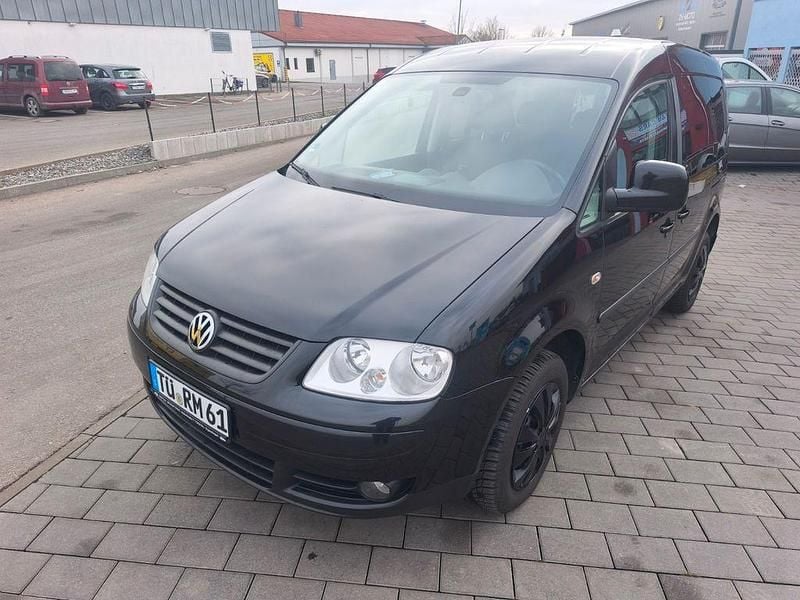 Gebraucht VW Caddy Life 105 PS (77 kW) 2010 Schwarz Van / Kleinbus