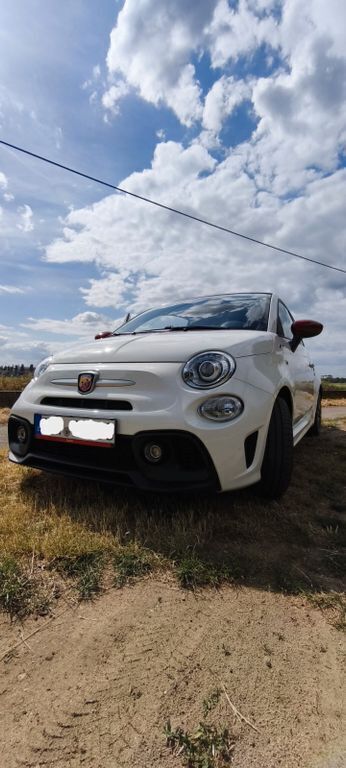 Weiß Gebraucht 2017 Abarth 595C Cabrio | 15.799 € (Fairer Preis) - Bild 1/4