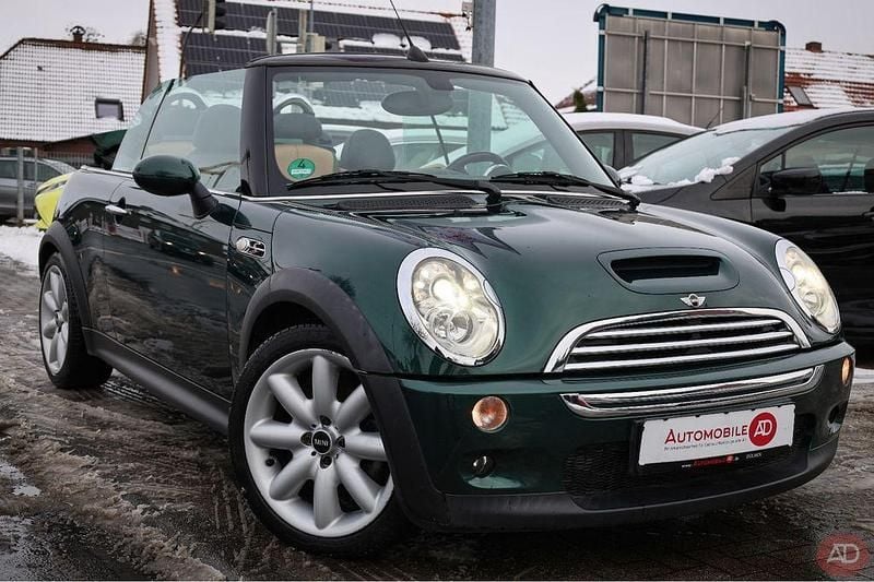 Grün Gebraucht 2005 Mini Cooper S Cabriolet Cabrio | 7.490 € (Fairer Preis) - Bild 1/3