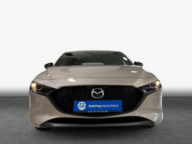Neu Mazda 3 Homura-Line 140 PS (102 kW) 2025 Platinum quartz metallic Limousine