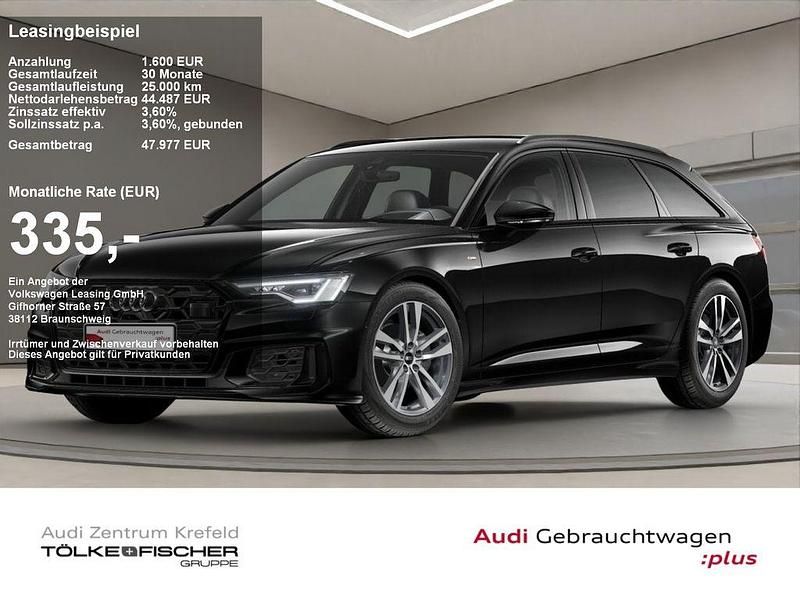 Usado Audi A6 S-Line 204 HP (150 kW) 2025 Preto Carrinha