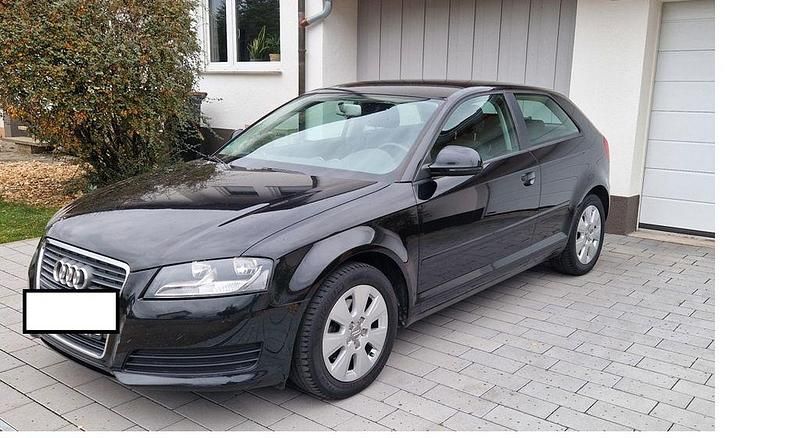 Gebraucht Audi A3 Attraction 125 PS (91 kW) 2009 Schwarz Kleinwagen