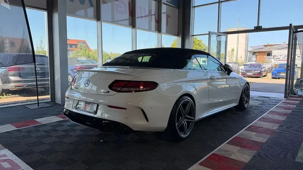 Gebraucht Mercedes C63 AMG AMG 510 PS (375 kW) 2018 Weiß Cabrio