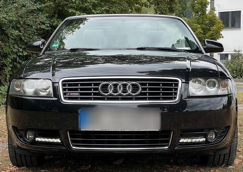 Schwarz Gebraucht 2002 Audi A4 Cabriolet S-Line Cabrio | 5.990 € (Fairer Preis) - Bild 1/4