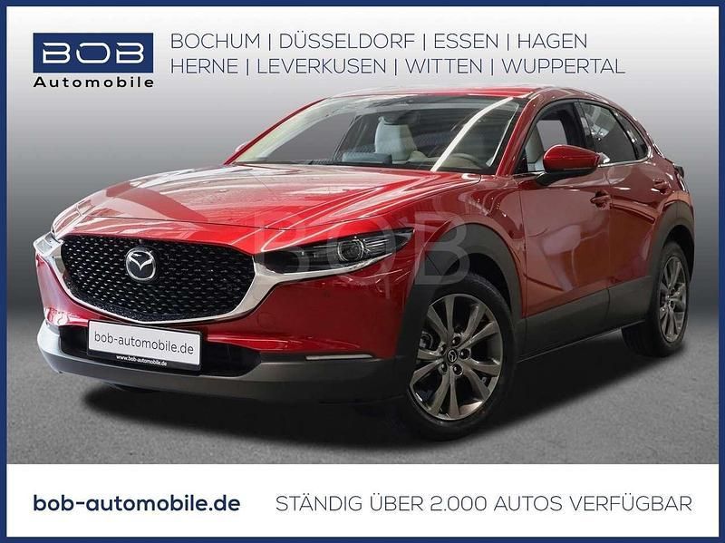 Soul red crystal (rot) Gebraucht 2025 Mazda CX-30 Takumi-Line SUV | 34.888 € (Teuer) - Bild 1/3