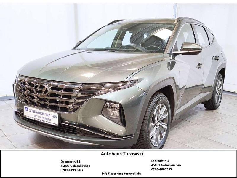 Amazon grey Gebraucht 2021 Hyundai Tucson Select SUV | 22.970 € (Fairer Preis) - Bild 1/4