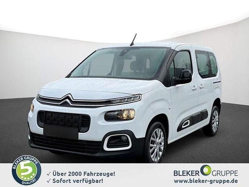 Gebraucht Citroën Berlingo Feel 110 PS (80 kW) 2023 Lackierung weiss icy/typ aussenverkleidung spiegel flach standard Van / Kleinbus