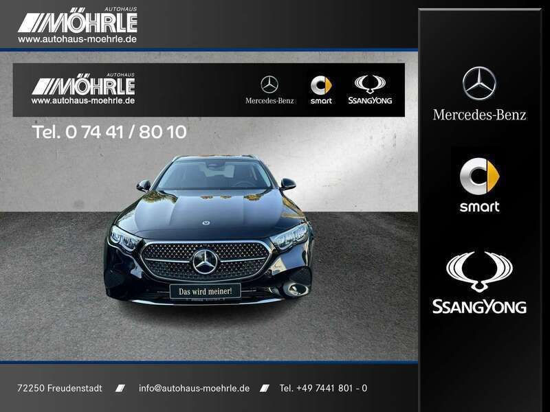Lack obsidianschwarz Gebraucht 2024 Mercedes E220 Avantgarde Kombi | 54.900 € (Etwas zu teuer) - Bild 1/4