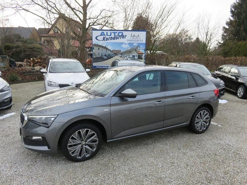 Gebraucht Skoda Scala Ambition 110 PS (80 kW) 2022 Graphite grey Kleinwagen