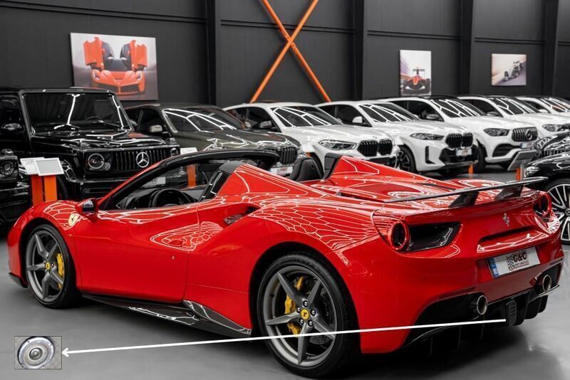 Gebraucht Ferrari 488 669 PS (492 kW) 2018 Rot Cabrio