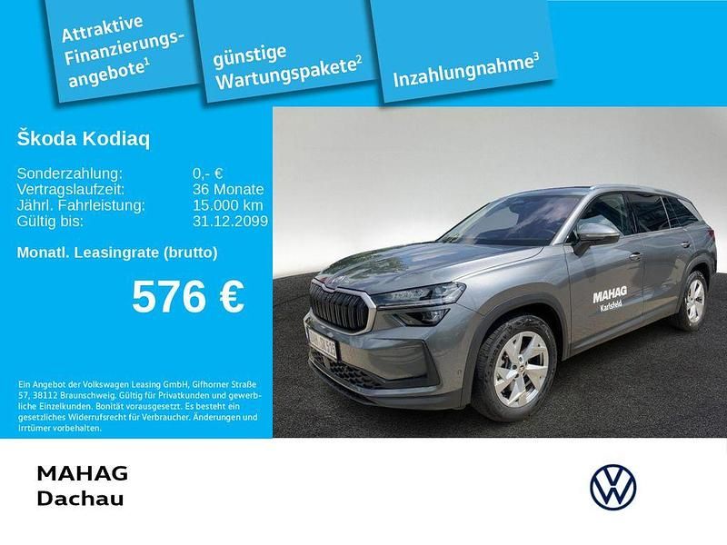 Grau Gebraucht 2025 Skoda Kodiaq Selection SUV | 45.881 € (Fairer Preis) - Bild 1/3