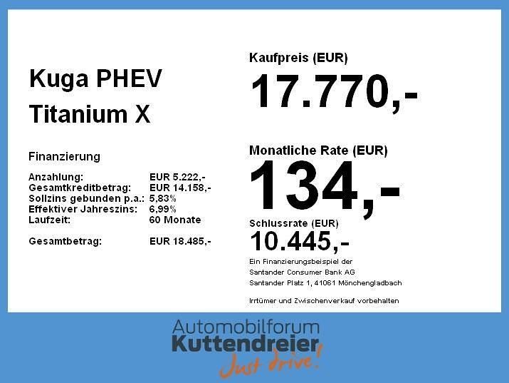 Gebraucht Ford Kuga Titanium X 224 PS (164 kW) 2022 Frostweiß SUV