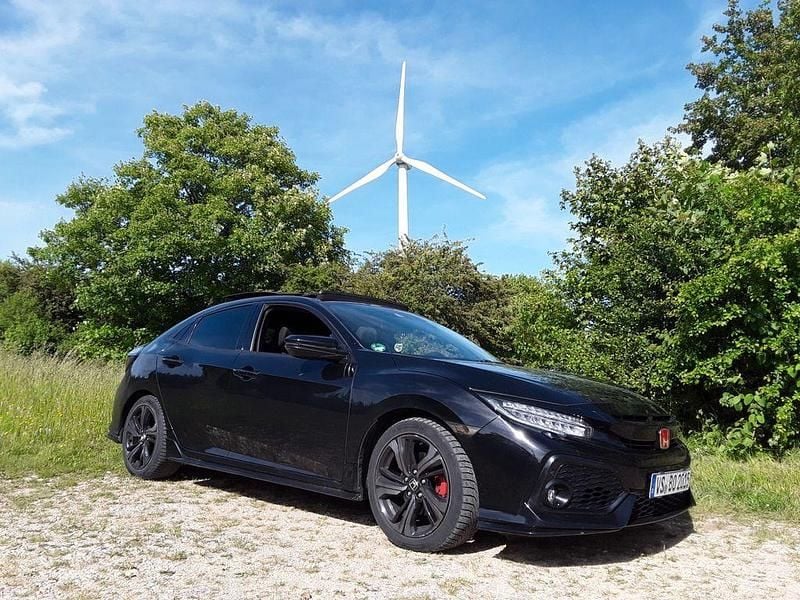 Gebraucht Honda Civic Sport Plus 182 PS (133 kW) 2017 Schwarz Limousine