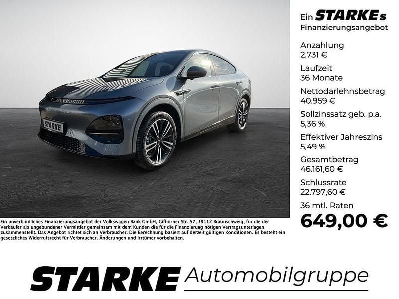 Weiß (arctic white) Neu 2025 XPENG G6 RWD Long Range SUV | 44.530 € (Superpreis) - Bild 1/4