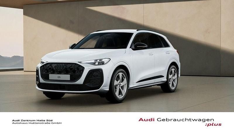 Gletscherweiß metallic Gebraucht 2025 Audi Q5 Ambiente SUV | 62.920 € (Guter Preis) - Bild 1/4