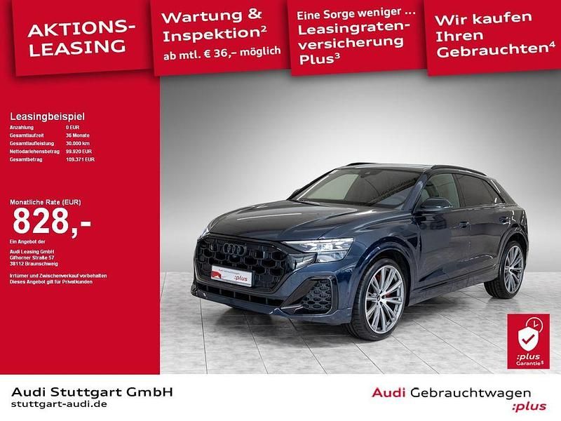 Waitomoblau metallic Gebraucht 2024 Audi SQ8 Ambiente SUV | 99.920 € (Teuer) - Bild 1/2
