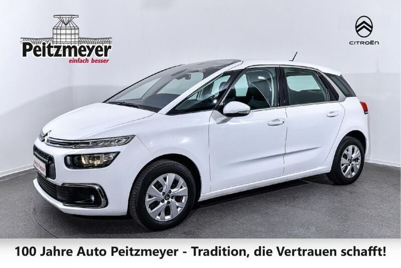 Weiß Gebraucht 2019 Citroën C4 SpaceTourer Start Van / Kleinbus | 15.990 € (Etwas zu teuer) - Bild 1/4