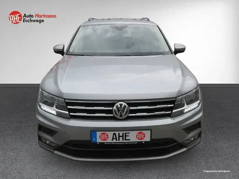 Gebraucht VW Tiguan Allspace Comfortline 200 PS (147 kW) 2021 Pyrite silver (metallic) SUV