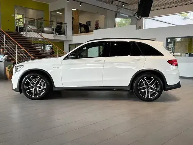 Gebraucht Mercedes GLC63 AMG AMG 476 PS (350 kW) 2018 Polarweiss SUV
