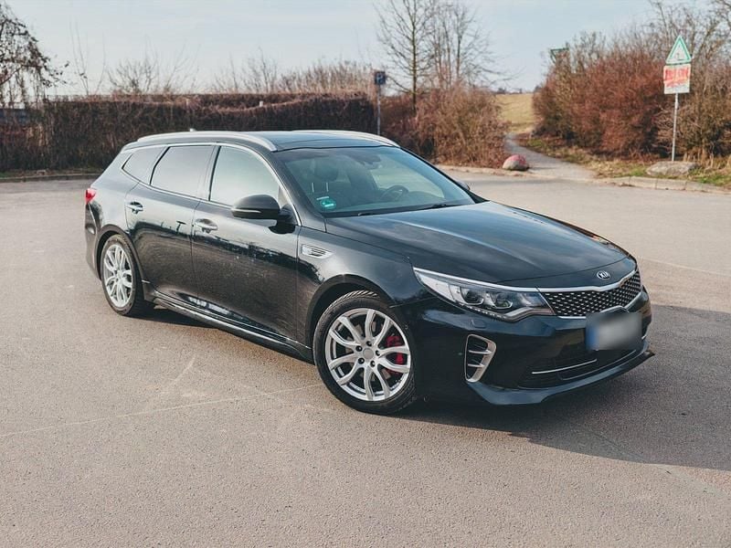 Gebraucht Kia Optima GT 245 PS (180 kW) 2017 Schwarz Kombi