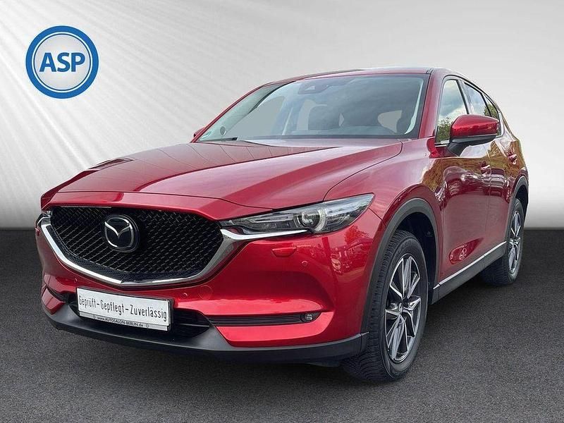 Rot (magmarot metallic) Gebraucht 2017 Mazda CX-5 Inclusive SUV | 21.990 € (Fairer Preis) - Bild 1/4