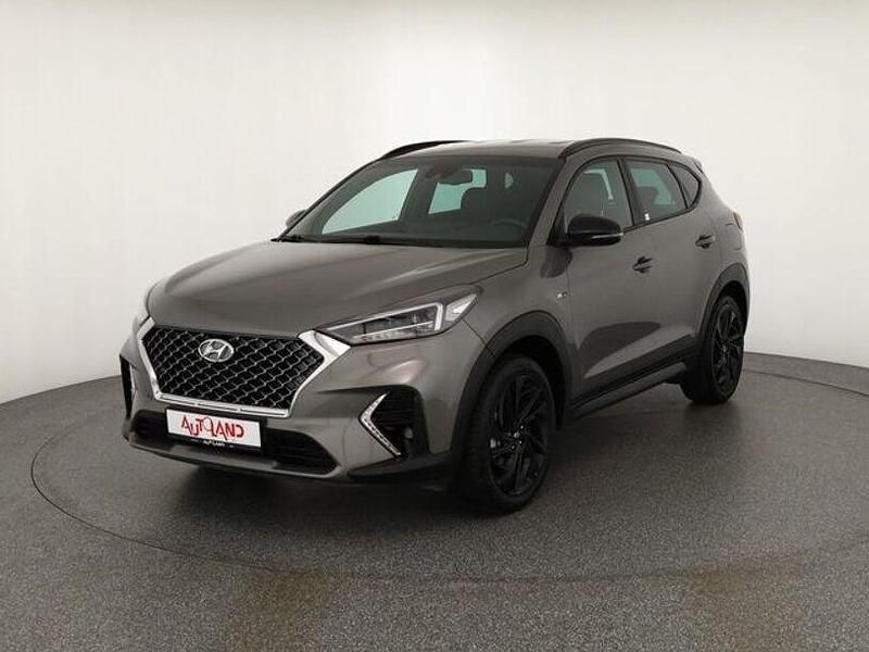 Grau Gebraucht 2020 Hyundai Tucson N Line SUV | 22.990 € (Teuer) - Bild 1/4