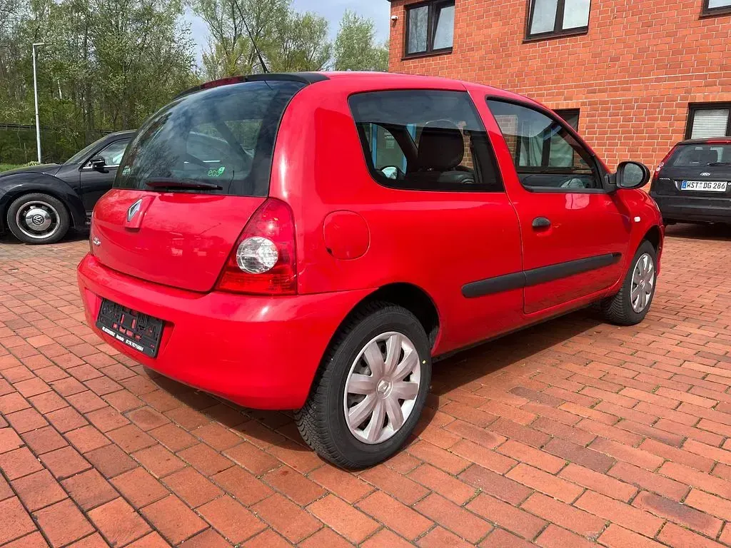 Gebraucht Renault Clio II Campus 58 PS (42 kW) 2010 Rot Kleinwagen