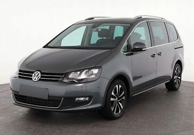 Grau Gebraucht 2021 VW Sharan United Van / Kleinbus | 34.289 € (Etwas zu teuer) - Bild 1/4