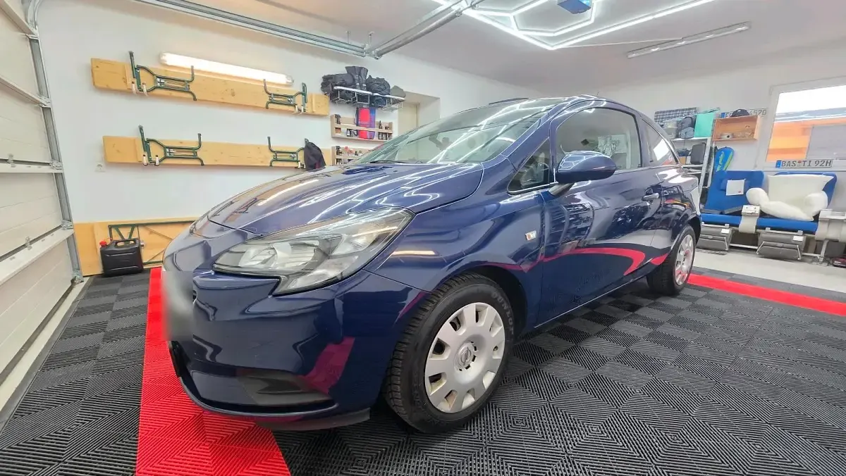 Gebraucht Opel Corsa Selection 69 PS (50 kW) 2016 Blau Kleinwagen