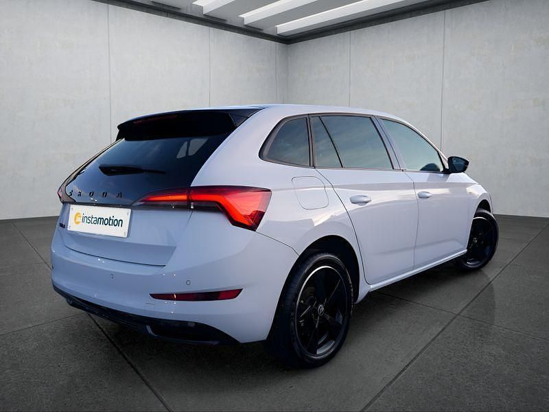 Gebraucht Skoda Scala Monte Carlo 116 PS (85 kW) 2021 Moonweiß perleffekt Kleinwagen