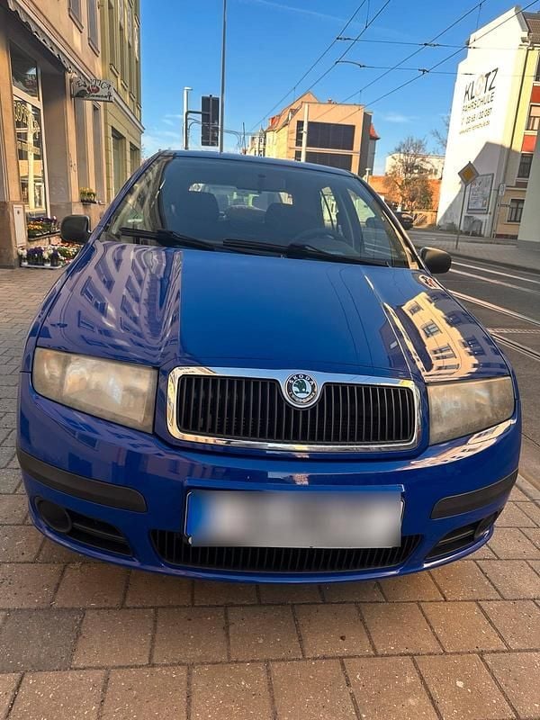 Gebraucht Skoda Fabia 86 PS (63 kW) 2007 Blau Kleinwagen