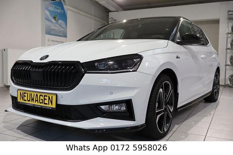 Neu Skoda Fabia Monte Carlo 150 PS (110 kW) 2025 Weiß Kleinwagen