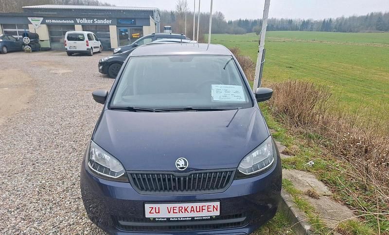 Gebraucht Skoda Citigo 60 PS (44 kW) 2017 Blau Kleinwagen