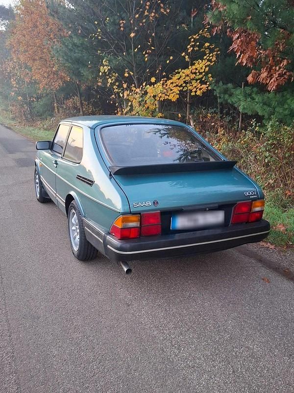 Gebraucht Saab 900 126 PS (92 kW) 1988 Grün Coupé