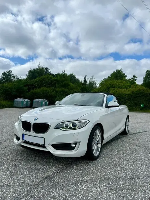 Gebraucht BMW 218 136 PS (100 kW) 2015 Weiß Cabrio