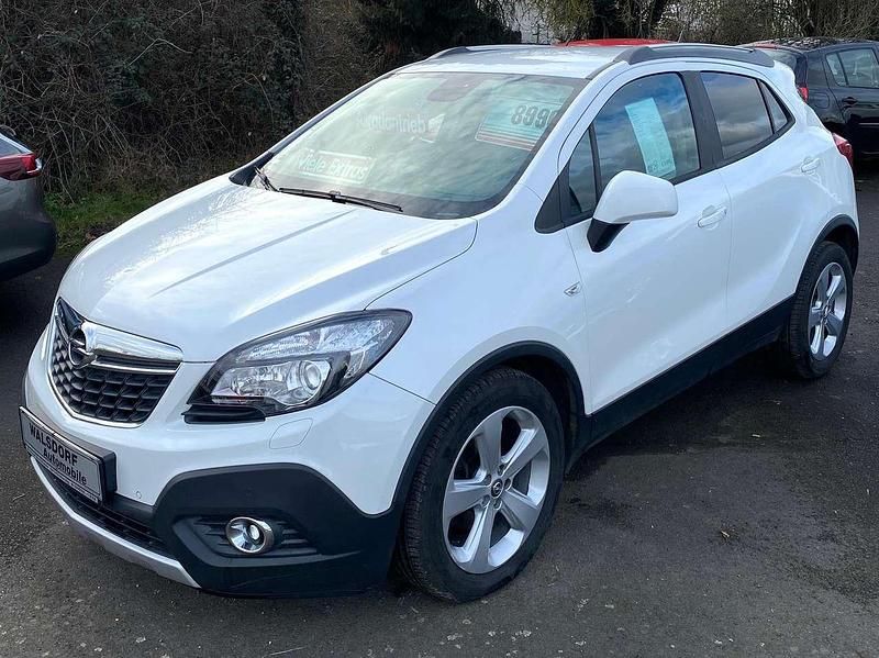 Cremeweiss/snow flake white Gebraucht 2014 Opel Mokka Edition SUV | 8.990 € (Fairer Preis) - Bild 1/4