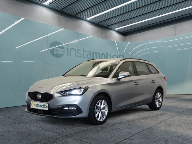 Silber Gebraucht 2021 Seat Leon Style Van / Kleinbus | 22.100 € (Fairer Preis) - Bild 1/3