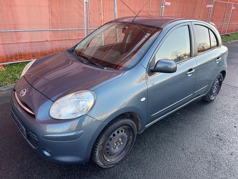 Grau Gebraucht 2012 Nissan Micra Acenta Limousine | 2.400 € (Fairer Preis) - Bild 1/4
