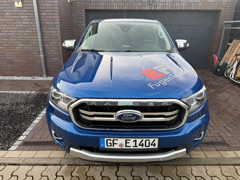 Blau Gebraucht 2020 Ford Ranger Abholung | 32.500 € (Guter Preis) - Bild 1/4