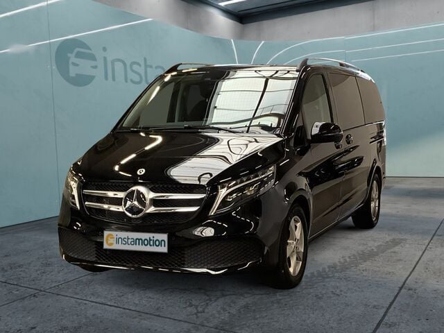 Schwarz Gebraucht 2023 Mercedes V300 Edition Van / Kleinbus | 57.200 € (Guter Preis) - Bild 1/2