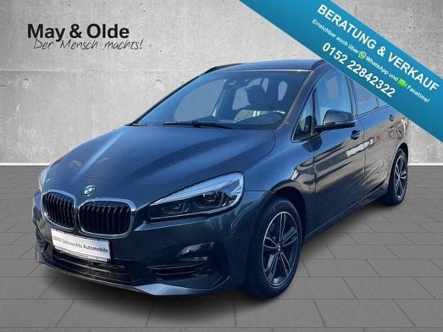 Grau Gebraucht 2018 BMW 218 Gran Tourer Sport Line Van / Kleinbus | 16.480 € (Guter Preis) - Bild 1/4