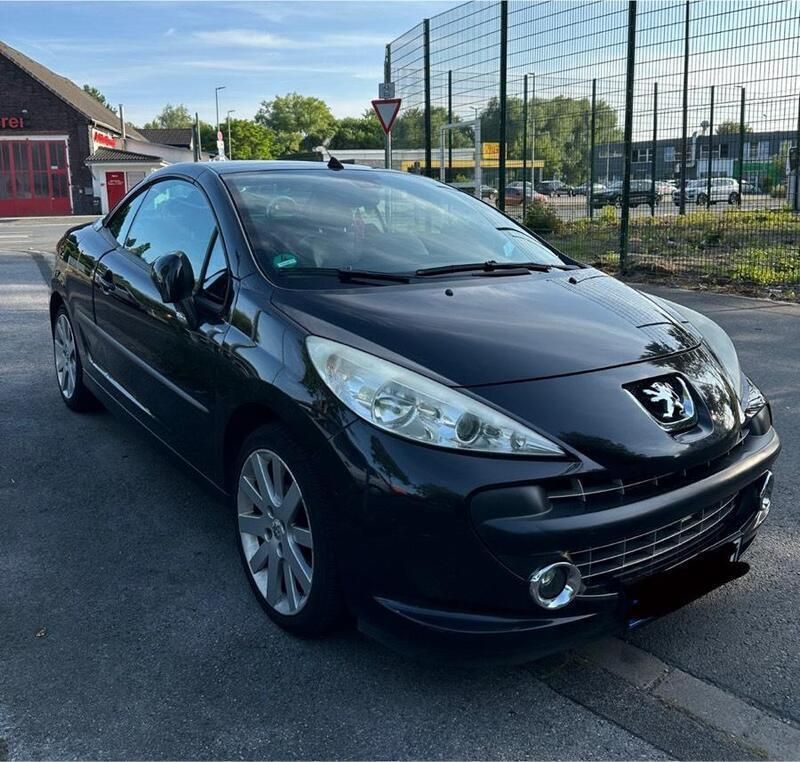 Schwarz Gebraucht 2007 Peugeot 207 CC Cabrio | 2.800 € (Etwas zu teuer) - Bild 1/4