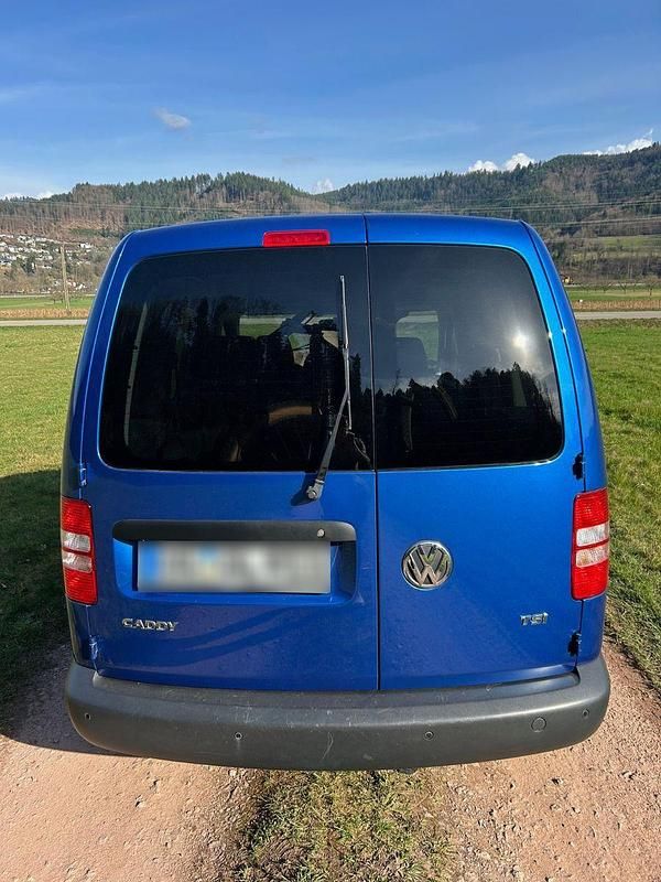 Gebraucht VW Caddy Trendline 86 PS (63 kW) 2015 Blau Van / Kleinbus