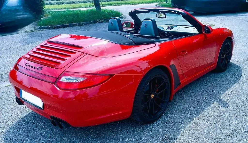 Gebraucht Porsche 997 Chrono 385 PS (283 kW) 2010 Rot Cabrio