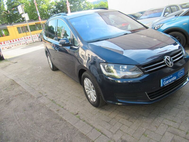 Night blue metallic Gebraucht 2011 VW Sharan Comfortline Van / Kleinbus | 9.690 € (Fairer Preis) - Bild 1/4