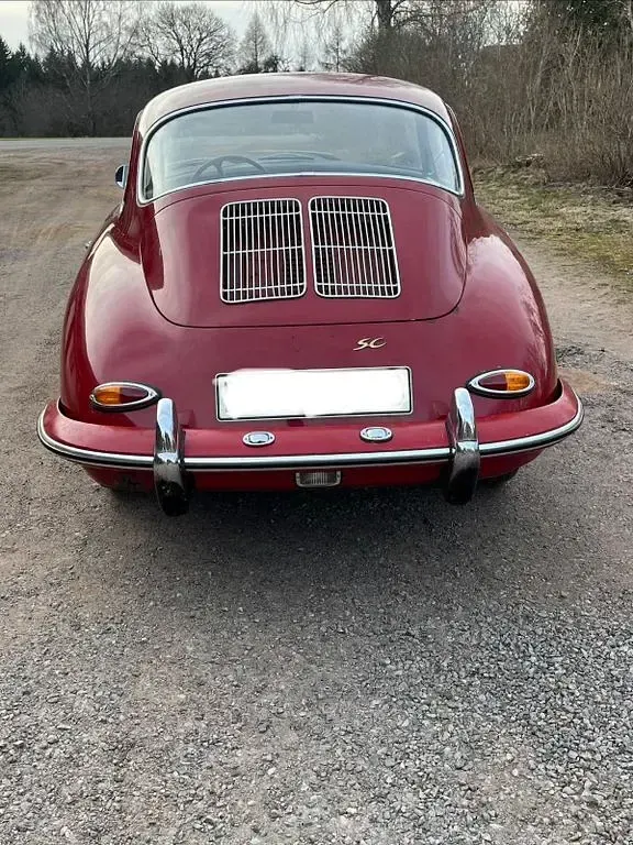 Occasion Porsche 356 95 ch (69 kW) 1964 Rouge