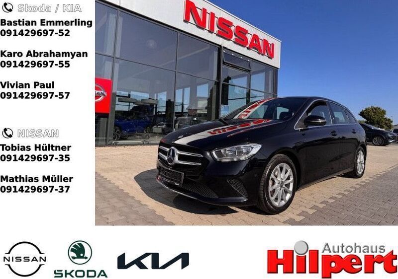 Schwarz Gebraucht 2019 Mercedes B180 Progressive Van / Kleinbus | 19.490 € (Guter Preis) - Bild 1/4