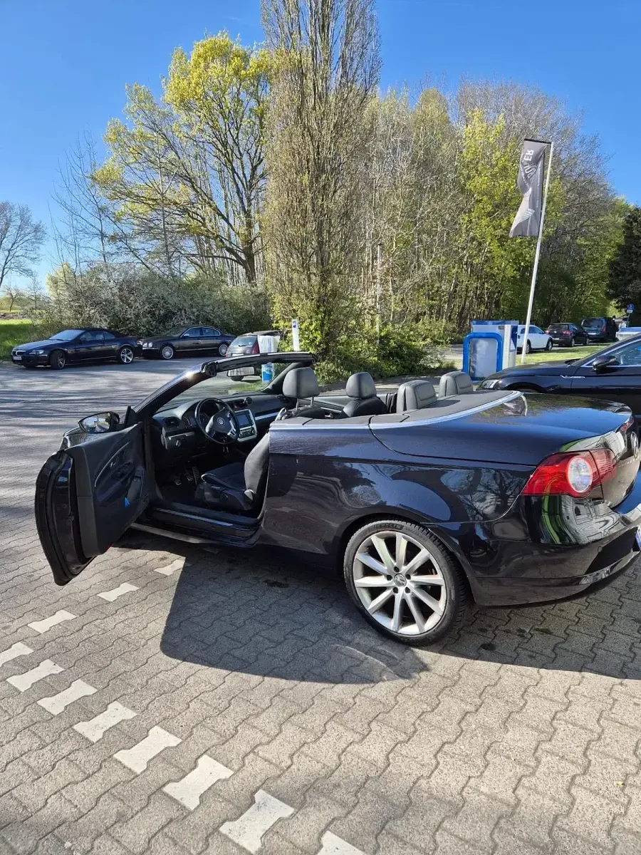 Gebraucht VW Eos GT 122 PS (89 kW) 2010 Schwarz Cabrio